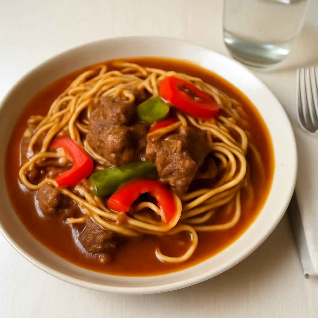 Spaghetti Peppersoup
